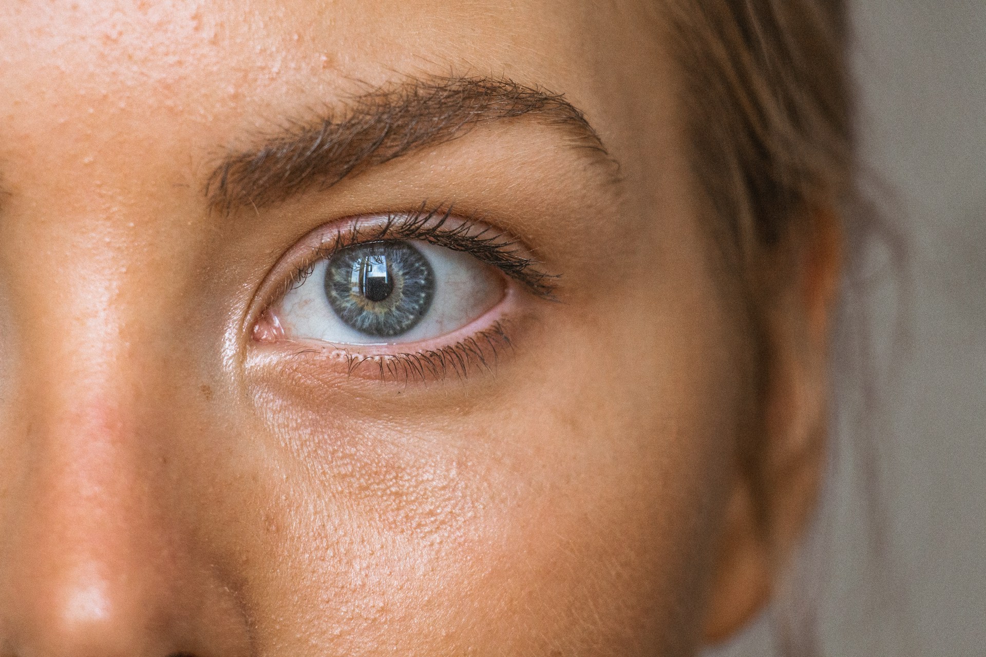 Blue Eye Closeup