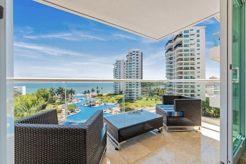 Luxury Hotel Balcony