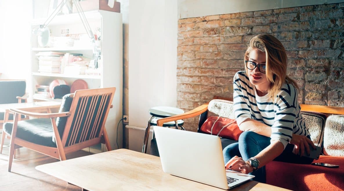 Entrepreneur Working from Home