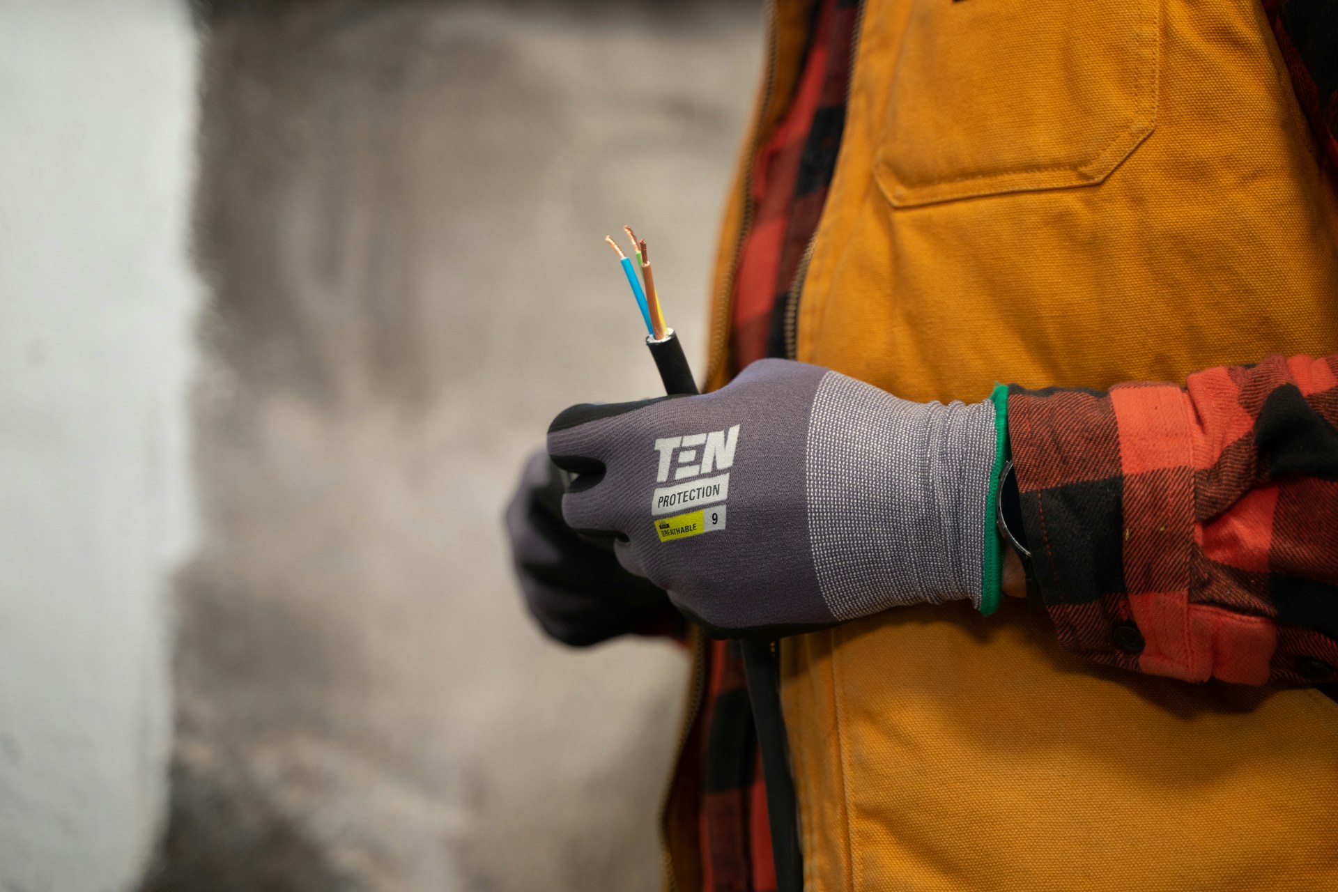 Power Tool in Use